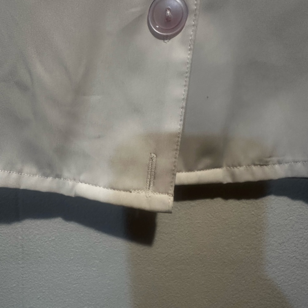 Vintage ivory blouse size L acedamia - Picture 3 of 8